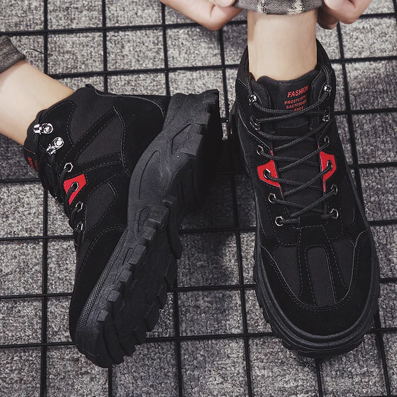 Теплые рабочие ботинки зимние мужские кроссовки ультра Zapatillas Deportivas Hombre дышащая повседневная обувь Sapato Masculino