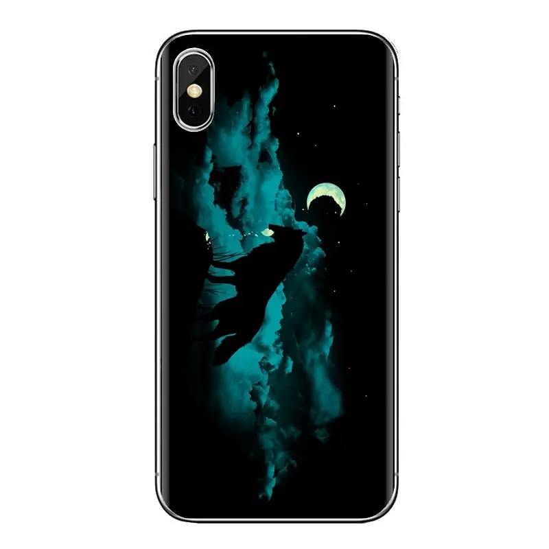 Moon Wolf для Samsung Galaxy J1 J2 J3 J4 J5 J6 J7 J8 плюс 2018 Prime 2015 2016 2017 прозрачные мягкие чехлы |