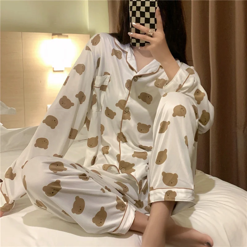 

Real Shot No Reduction New Pure Cotton Long Sleeve Thin Cartoon