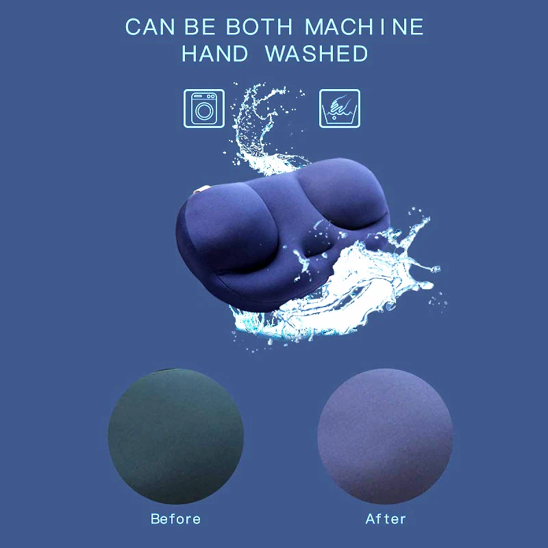 3D подушка для глубокого сна эргономичное моющееся постельное белье дорожная шеи
