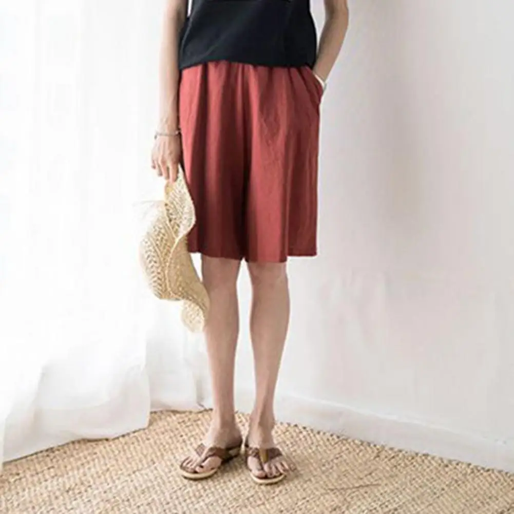 

2021 Fashion Workout Shorts Cool Absorbent Comfortable Women Loose Shorts for Summer shorts women high waist plus size M-3XL