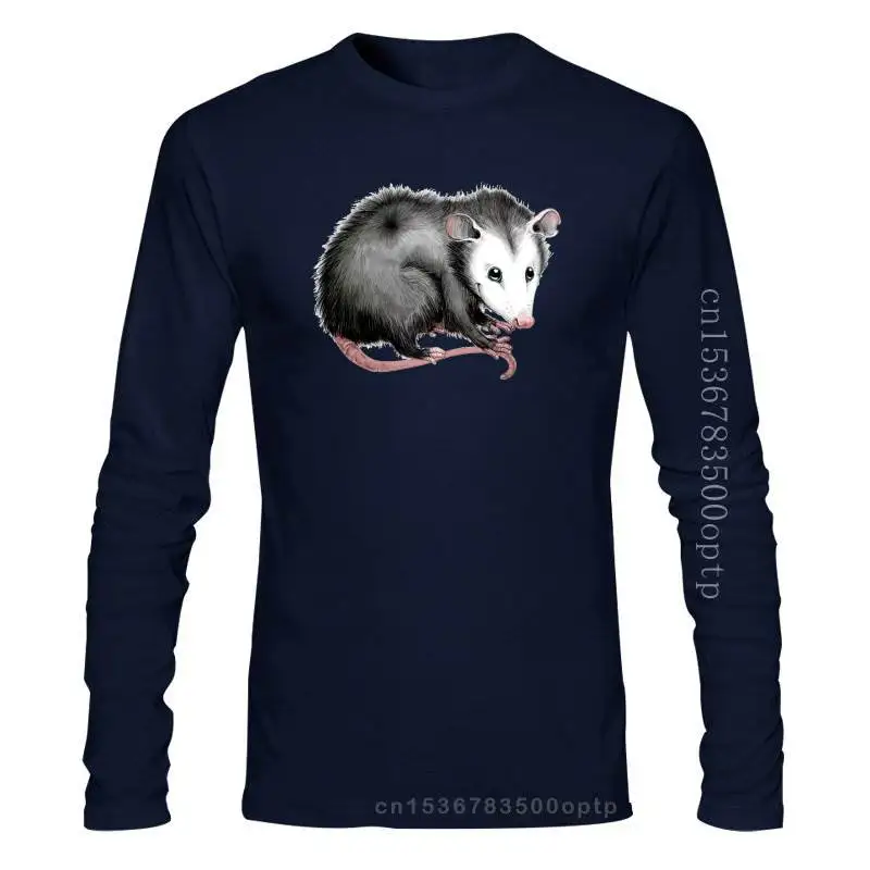 

New Printed Men T Shirt Cotton tShirt O-Neck Short-Sleeve 2021 Style Awesome Possum Opossum Women T-Shirt1