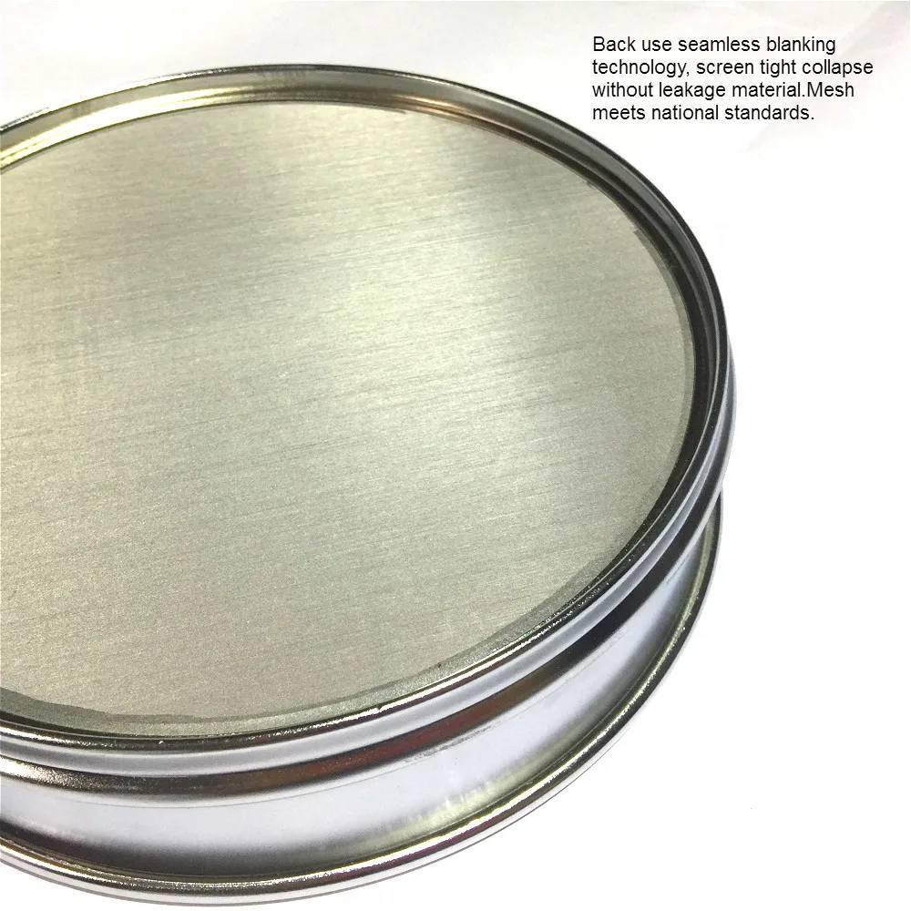 Тест сито для контроля образца лабораторное стандартное 304 SUS ФИЛЬТР сетчатая