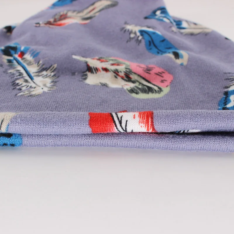 Новинка Модные осенние женские теплые шапочки шапки двойная б/у Повседневная