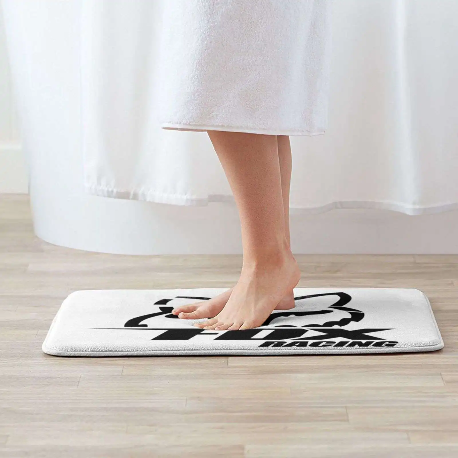 Мягкая подкладка для ног с логотипом вентилятора товары комнаты коврик ковер
