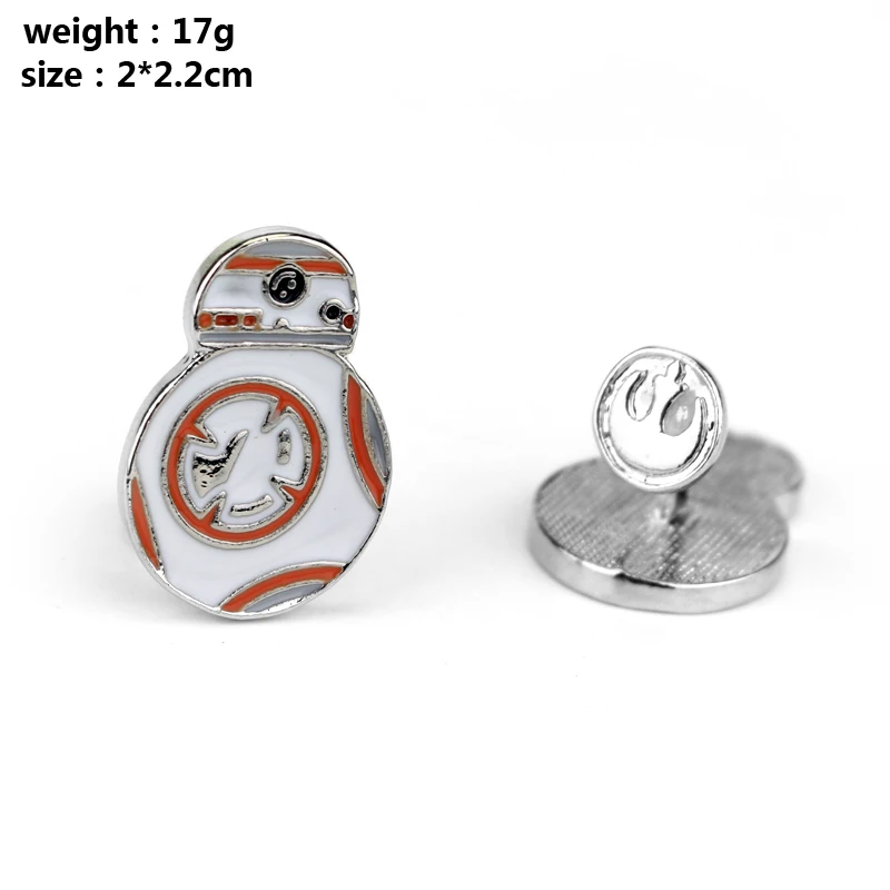 Запонки «Звездные войны» Сокол Дарт Вейдер BB8 R2D2 истребитель рыцарь Штурмовик супергерой Зажимы для галстука, запонки для фанатов ювелирные изделия подарок