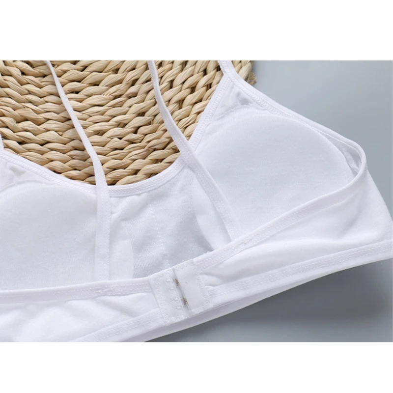 

2021 New Teen Girls Underwear Soft Padded Cotton Bra Young Girls for Yoga Sports Bra