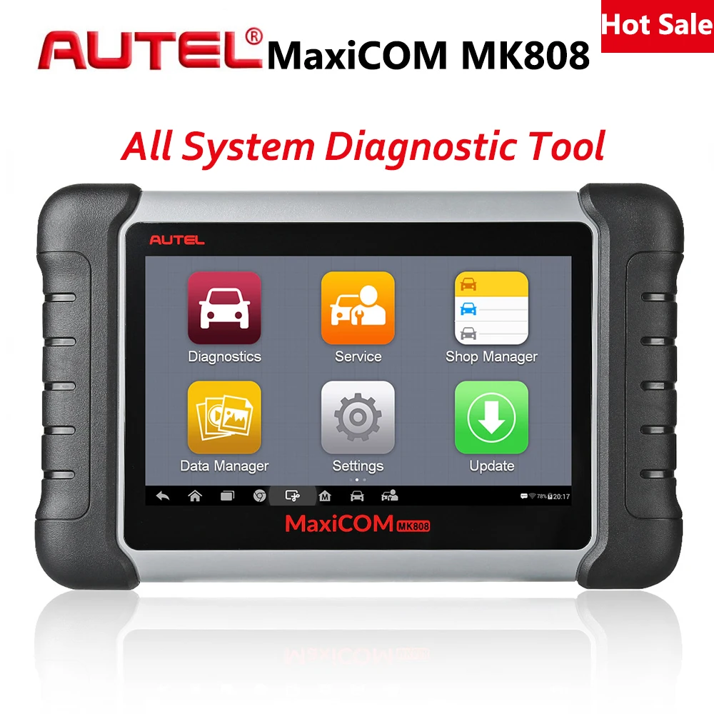 Autel MaxiCom MK808 автоматический диагностический инструмент Автомобильный сканер для
