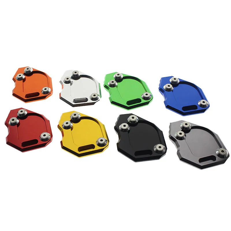 Для BMW F800GS F800 GS 2008 - 2017 Расширение алюминиевой боковой подножки мотоцикла стойки боковой поддержки Подставка для увеличения пластины аксессуаров.