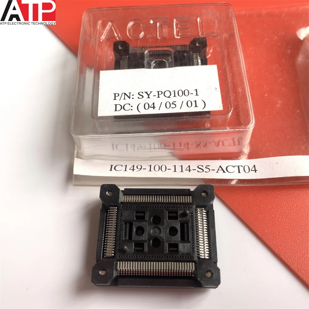 Оригинальная импортная настольная подставка для тестирования IC TQFP100 QFP100 1 шт.