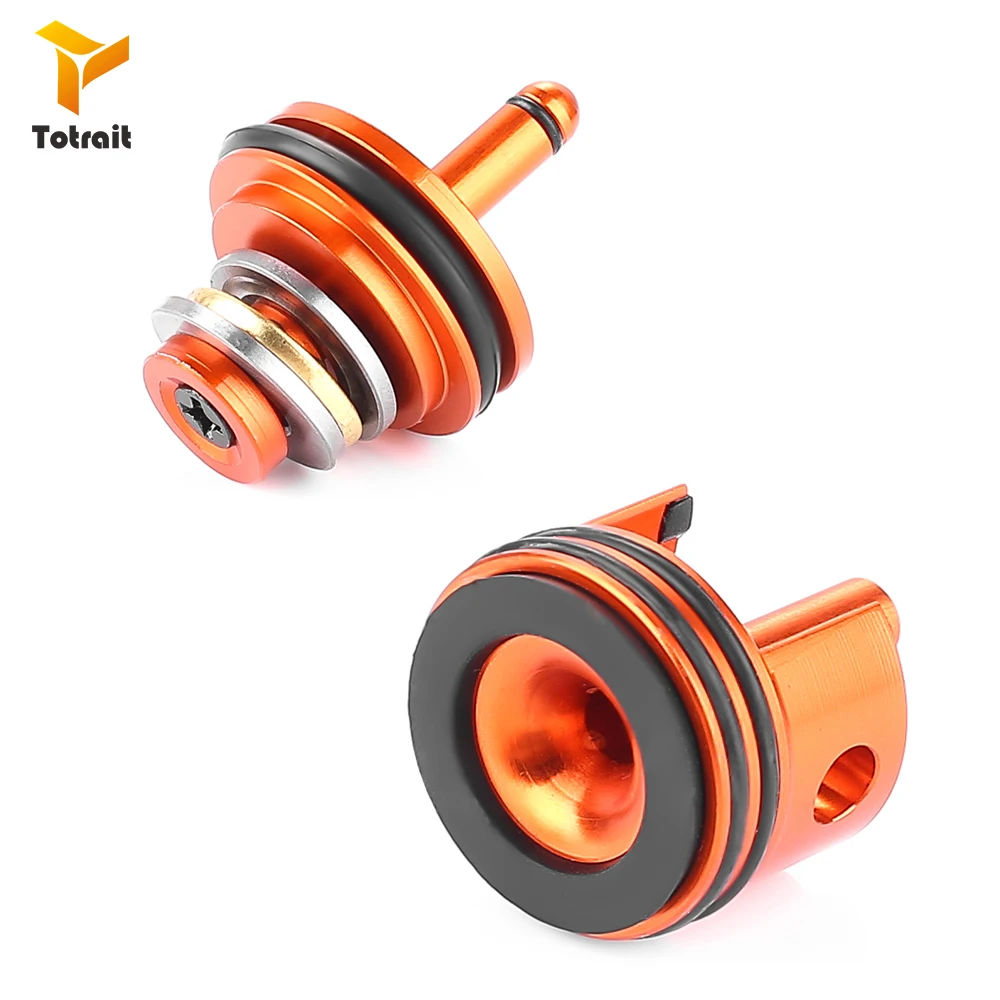 ЧПУ Алюминиевый бесшумный подшипник поршень комплект головки цилиндра для Airsoft