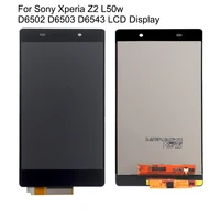 for sony xperia z2 l50w d6502 d6503 d6543 lcd display touch screen sensor phone accessories with free shipping and gift tools