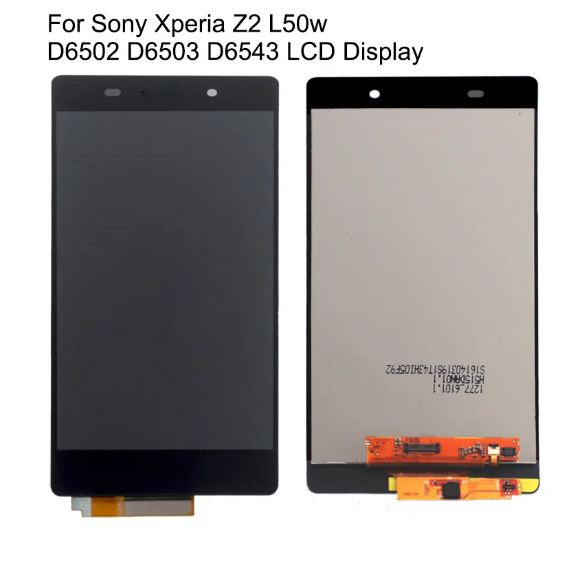 ЖК дисплей для Sony Xperia Z2 L50w D6502 D6503 D6543 сенсорный экран аксессуары телефонов с