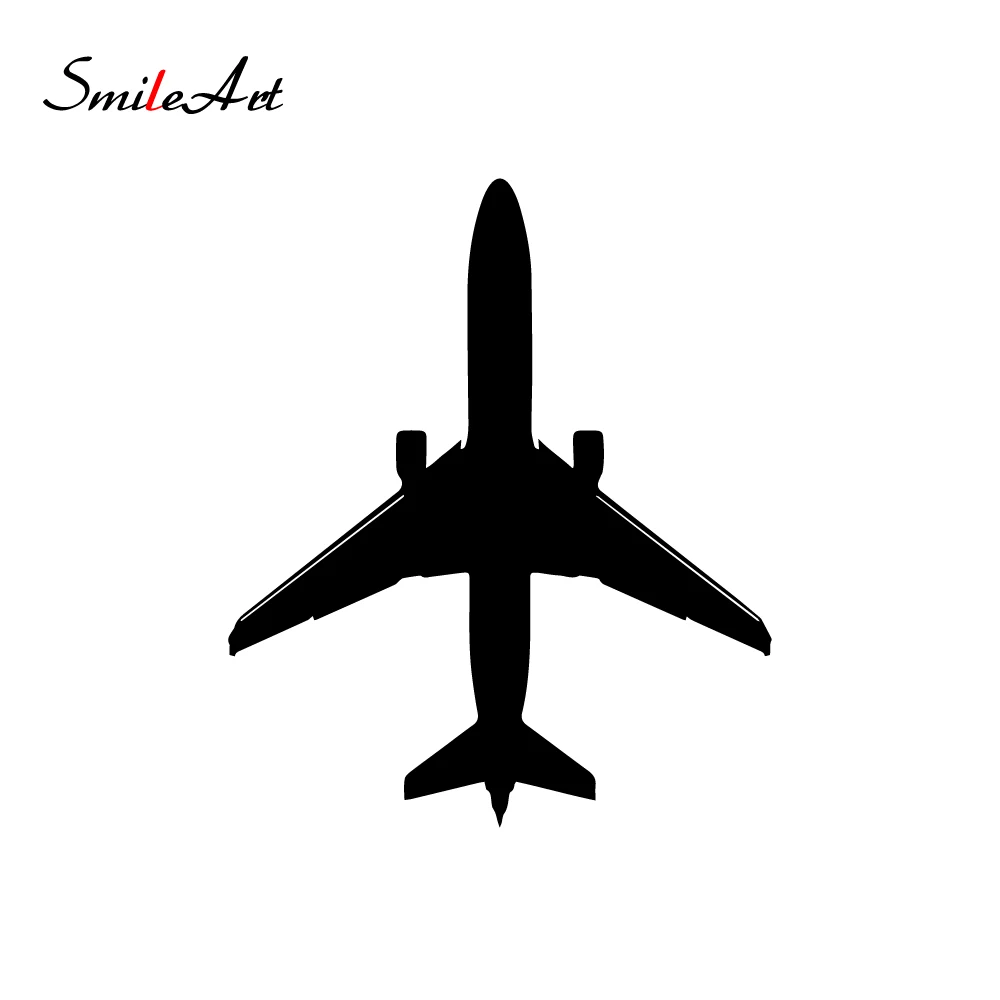 Новый дизайн самолета Автомобильная наклейка капот задняя дверь боковое окно