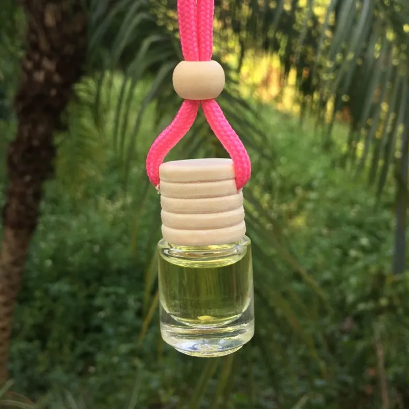 

New Car Air Freshener Hanging Perfume Bottle Diffuser Scent Odor Fragrance for Auto, Boats, Office, Bathroom
