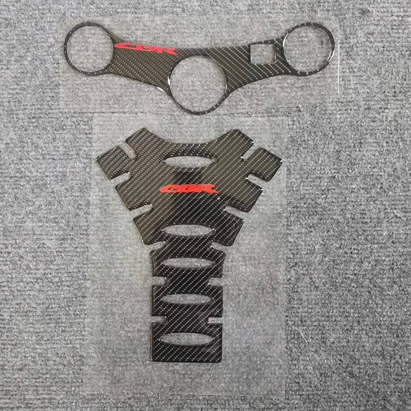 3dmotorcycle накладка на бак из углеродного волокна тройная наклейка дерево спереди