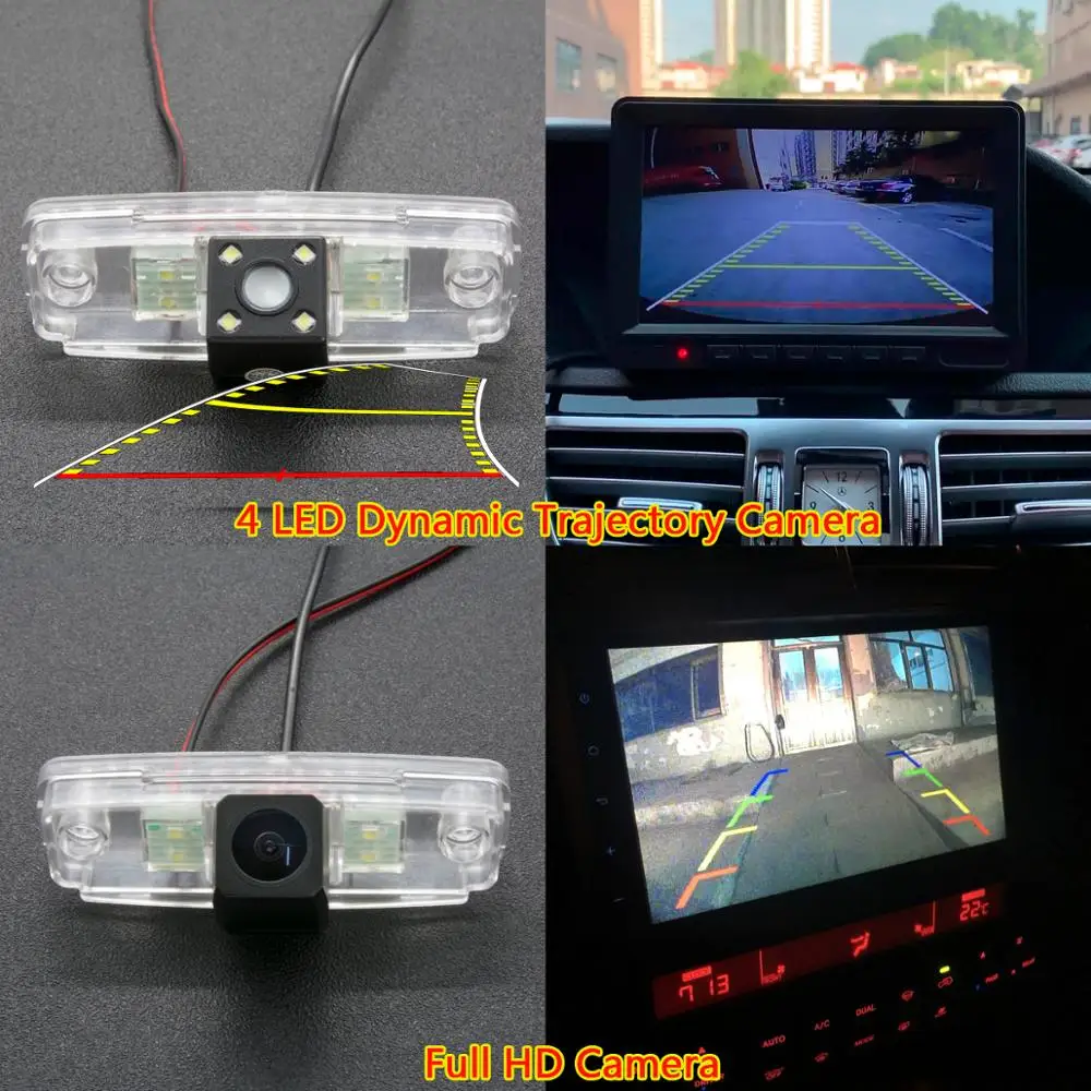 Камера заднего вида Fisheye 1080P MCCD HD для Subaru Outback 2001 2011 Impreza Forester парковочный