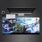 Коврик для мыши и клавиатуры, с резиновым замком