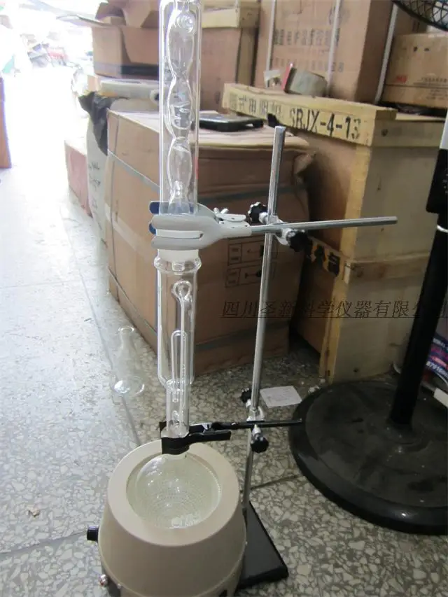 

Complete set of Soxhlet Extractor 250/500ml Spherical extractor QS Soxhlet apparatus