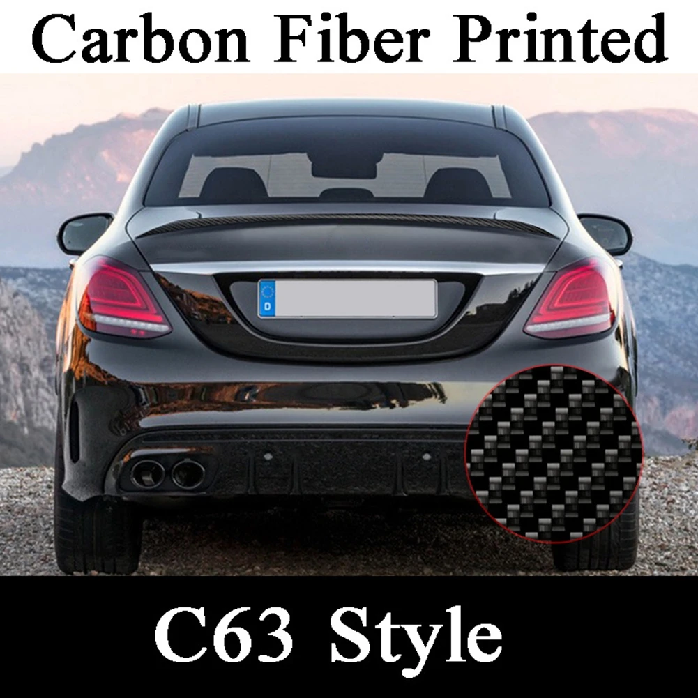 Авто гоночный задний спойлер багажника активный крыло губы для Mercedes-Benz C-Class 2019 |