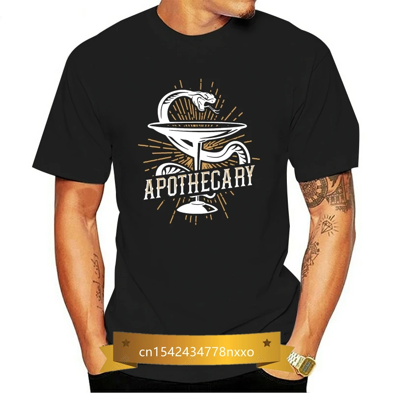 

Apothecary Pharmacist and Chemist Design t shirt Design 100% cotton S-3xl gents Fit Comfortable Spring Autumn cool shirt
