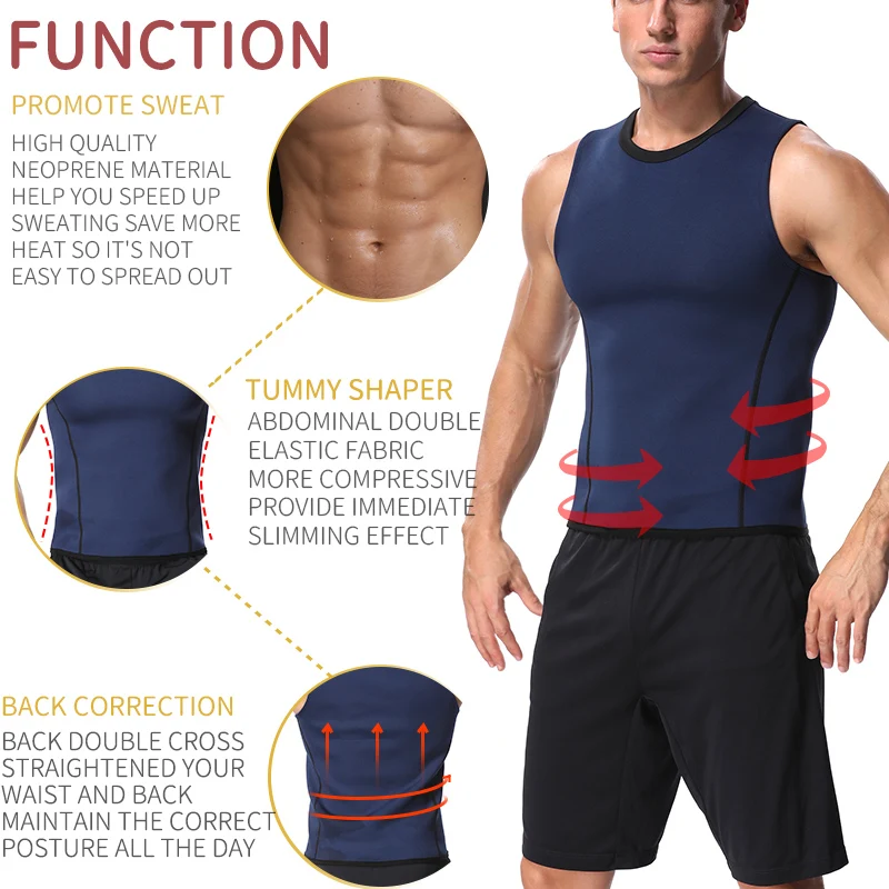 Мужской тренировочный корректор фигуры тренажер для талии обтягивающий живот