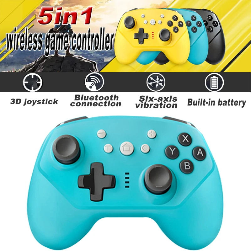 2020NEW для N Switch Pro / Lite геймпад игровой контроллер Bluetooth беспроводной 3 7 в 600 мАч