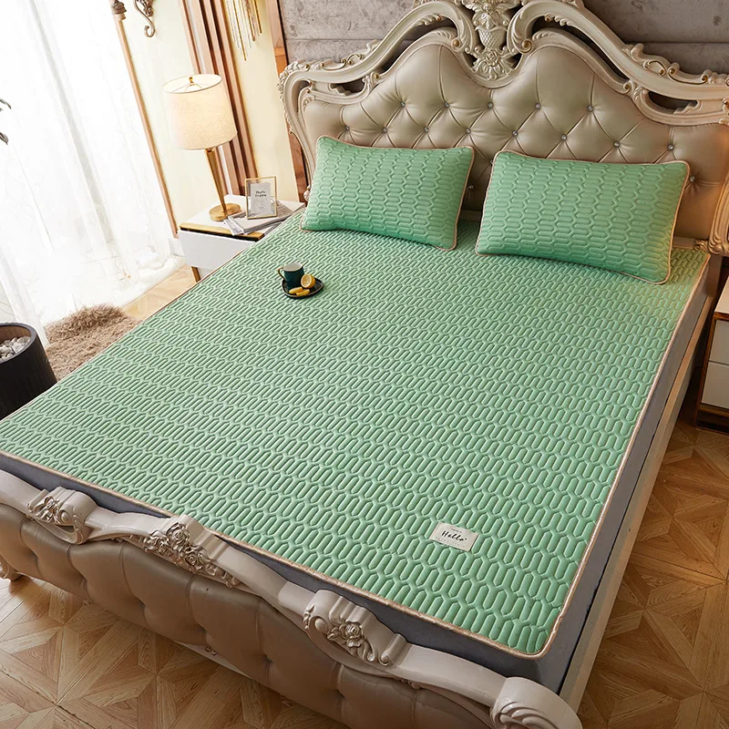 Латексный коврик для кровати крутой летний сна удобный стеганый матрас защитный