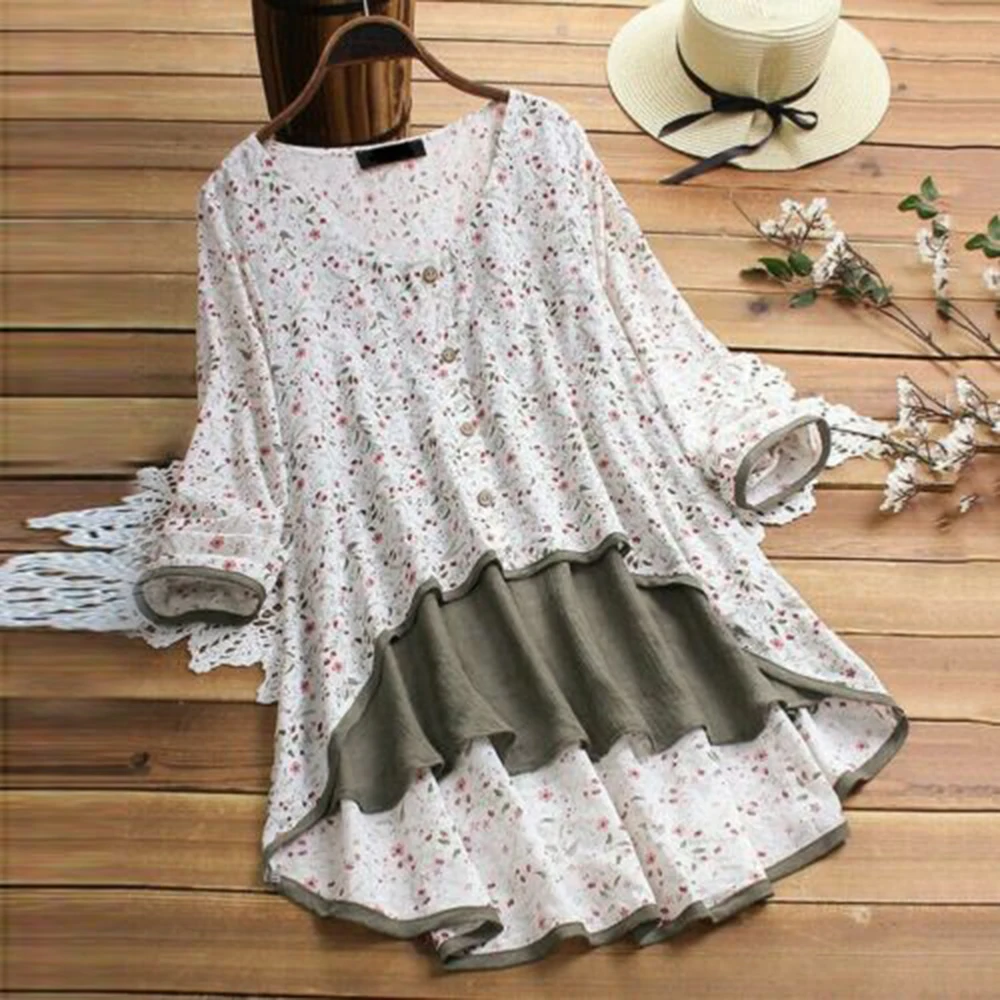 Женское платье-туника с оборками желтое платье в стиле бохо цветочным принтом и