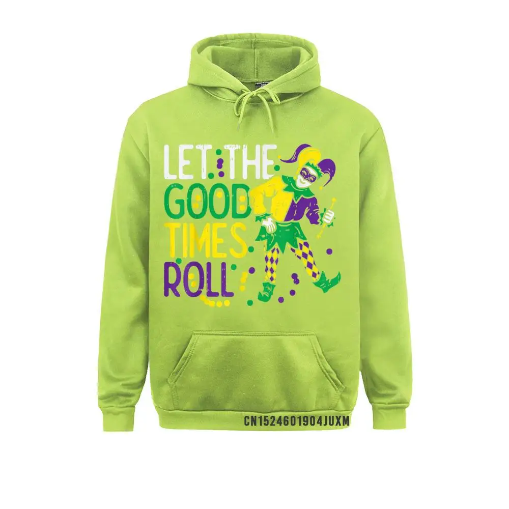 Дизайнерские свитшоты Let The Good Time Roll Jester Bead забавные женские манга для мужчин