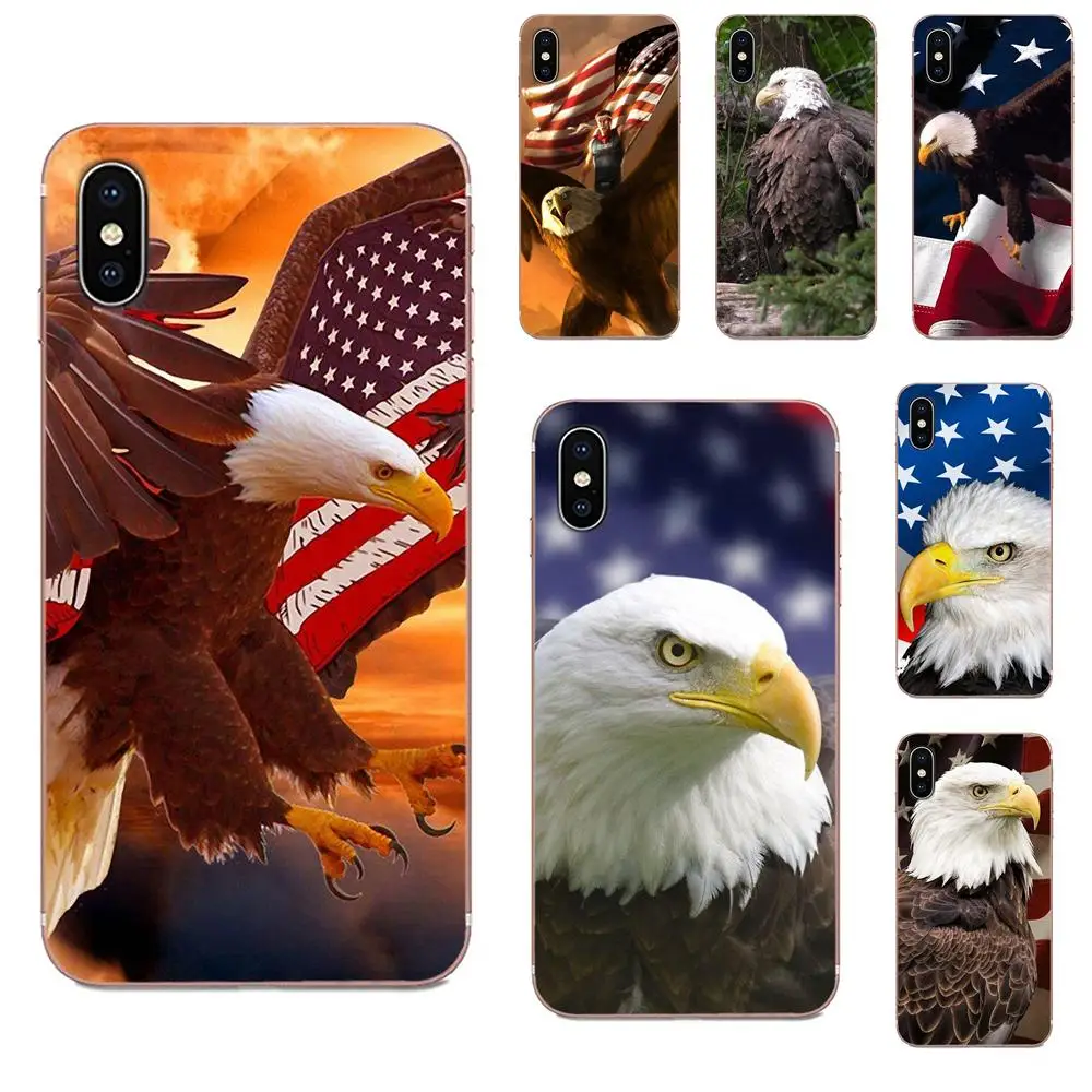 Eagles Flag Of United States American For Sony Xperia Z Z1 Z2 Z3 Z4 Z5 compact Mini M2 M4 M5 T3 E3 E5 XA XA1 XZ Premium Special | Мобильные