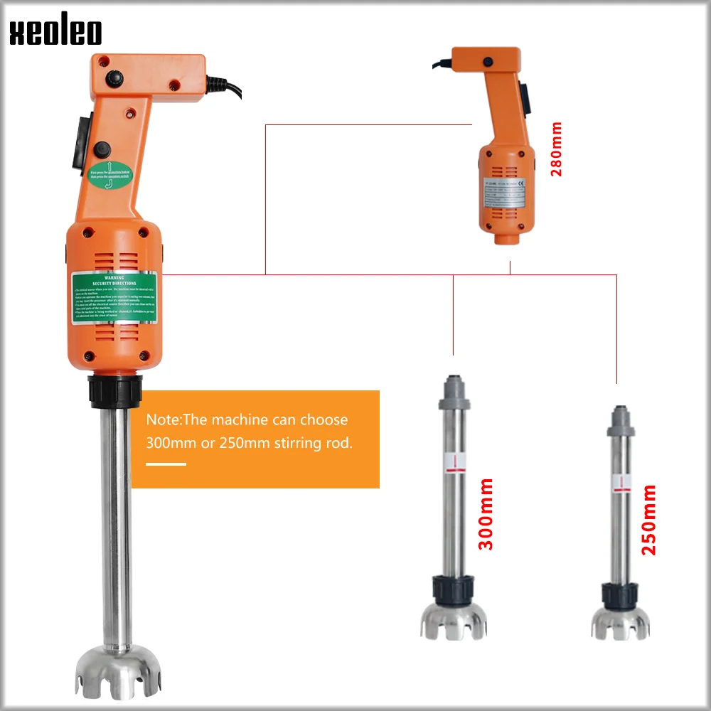 Коммерческий профессиональный блендер XEOLEO кухонный ручной миксер соковыжималка