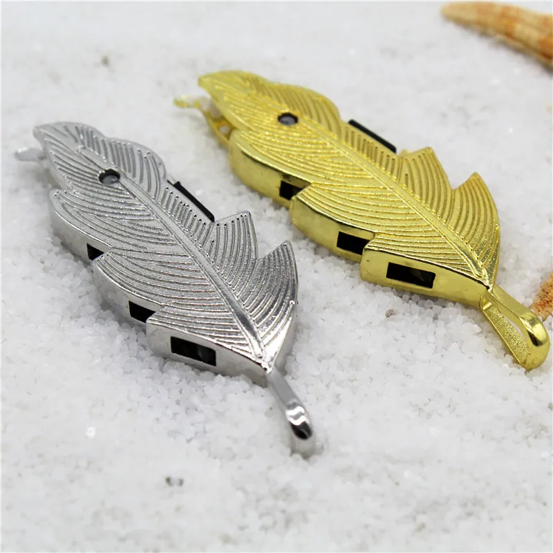 TEXT ME crystal Золотые и Серебряные Листья модель usb2.0 4 ГБ 8 16 флеш накопитель USB