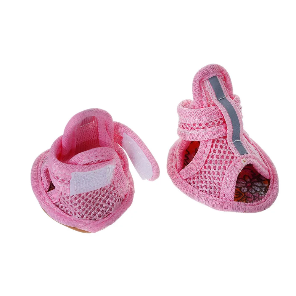 Повседневное противоскользящая обувь для собак в виде щенят ошейник маленьких