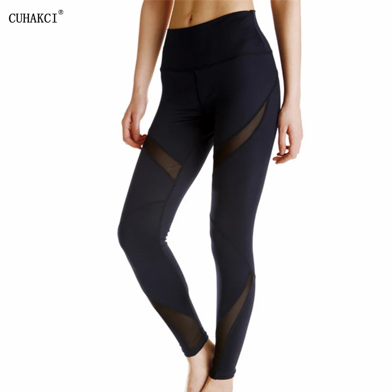 

CUHAKCI сексуальные женские леггинсы, дизайнерские брюки, штаны для йоги, Черная спортивная одежда, новые леггинсы для фитнеса, тренировок, тренажерного зала, пуш-ап