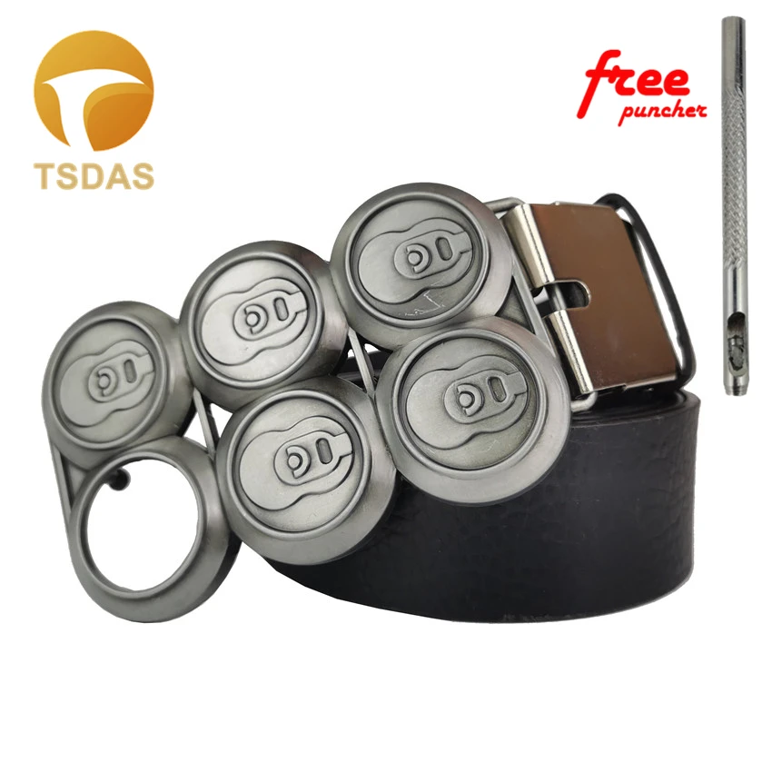 Серебряный Прохладный пояс с пряжкой в ковбойском стиле металлическая пряжка