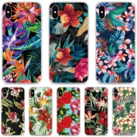 exotic flower silicone phone case for oppo find x2 pro a9 a8 a5 a31 2020 a91 ax5s realme 5 6 x50 reno a 3 pro tpu soft cover