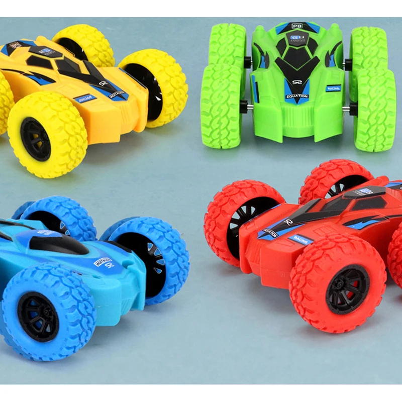 

Double Side Inertial Vehicle Stunt Drift Deformation Buggy Car Rock Crawler Roll Car 360 Degree Flip Kids Robot RC Cars Toys
