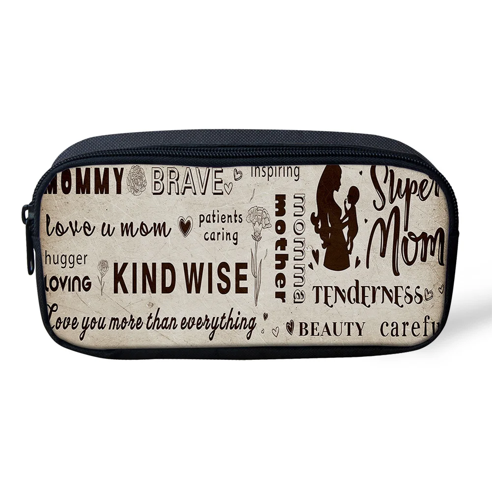 Женский винтажный косметический футляр с гвоздиками на день матери и