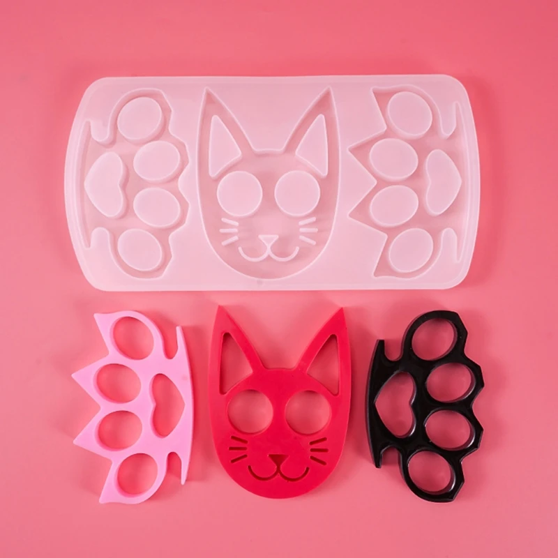 

Crystal Epoxy Resin Mold Keychain Pendant Silicone Mould DIY Crafts Jewelry Decorations Making Tool