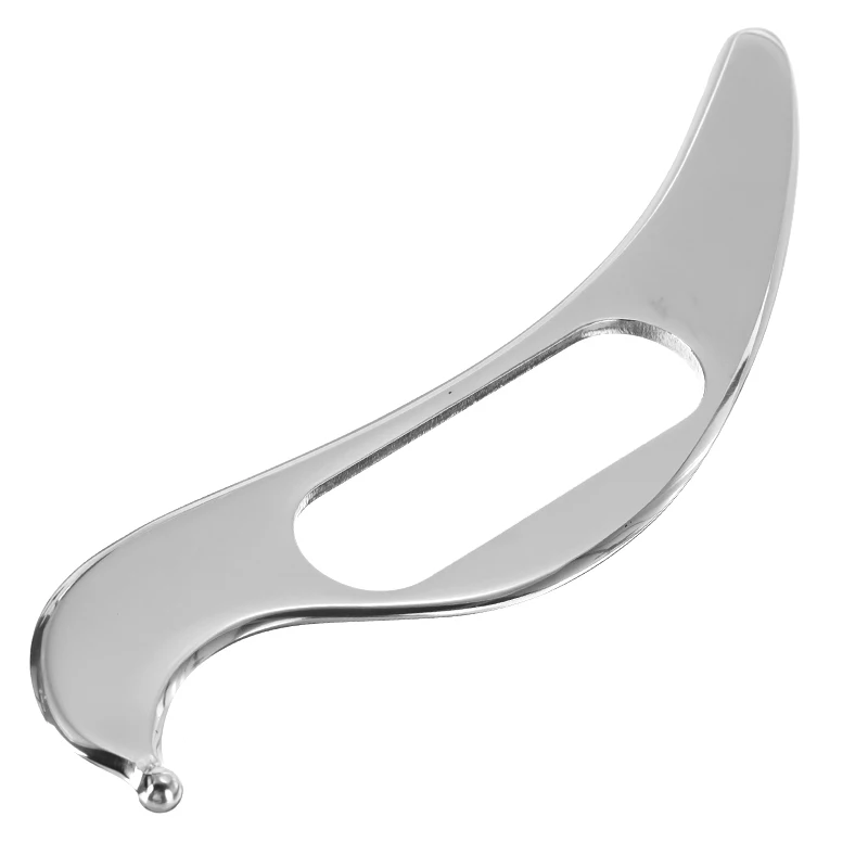 

2021 Hot Sale Stainless Steel Scraping Board Body Guasha Scrapper Release Pain Relief Plate Relaxation Massage Health Care Tool