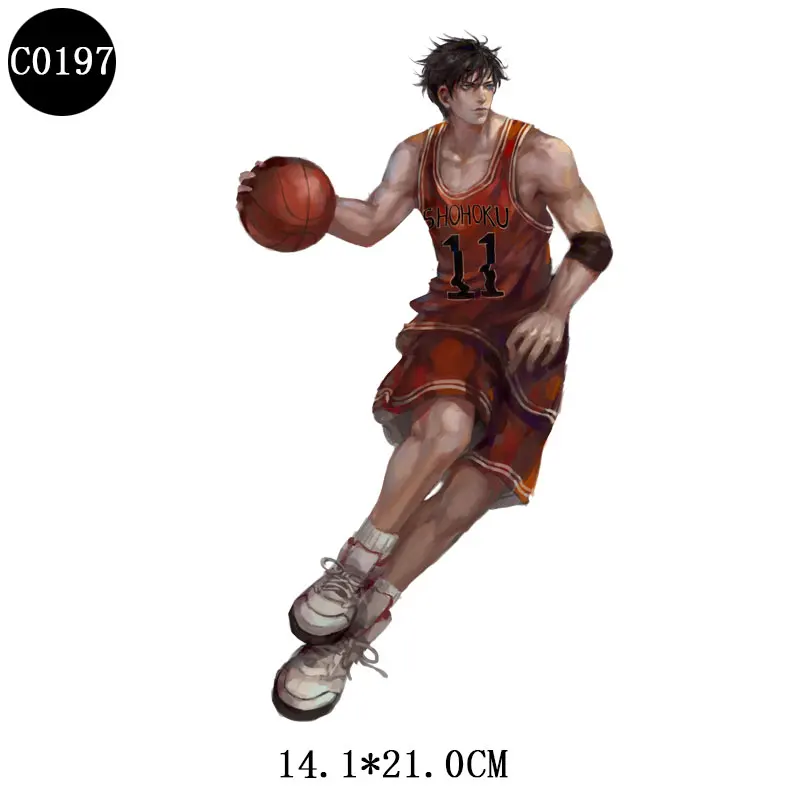 Термонаклейка из винила для баскетбольных игроков | Дом и сад