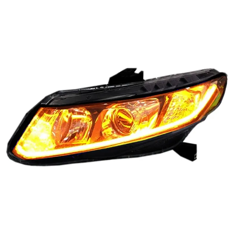 Автомобильный Стайлинг для Honda Civic Bi-xenon двойной объектив HID комплект Автомобильный Стайлинг 8 поколение для Honda Civic фары парковка 2006-2012