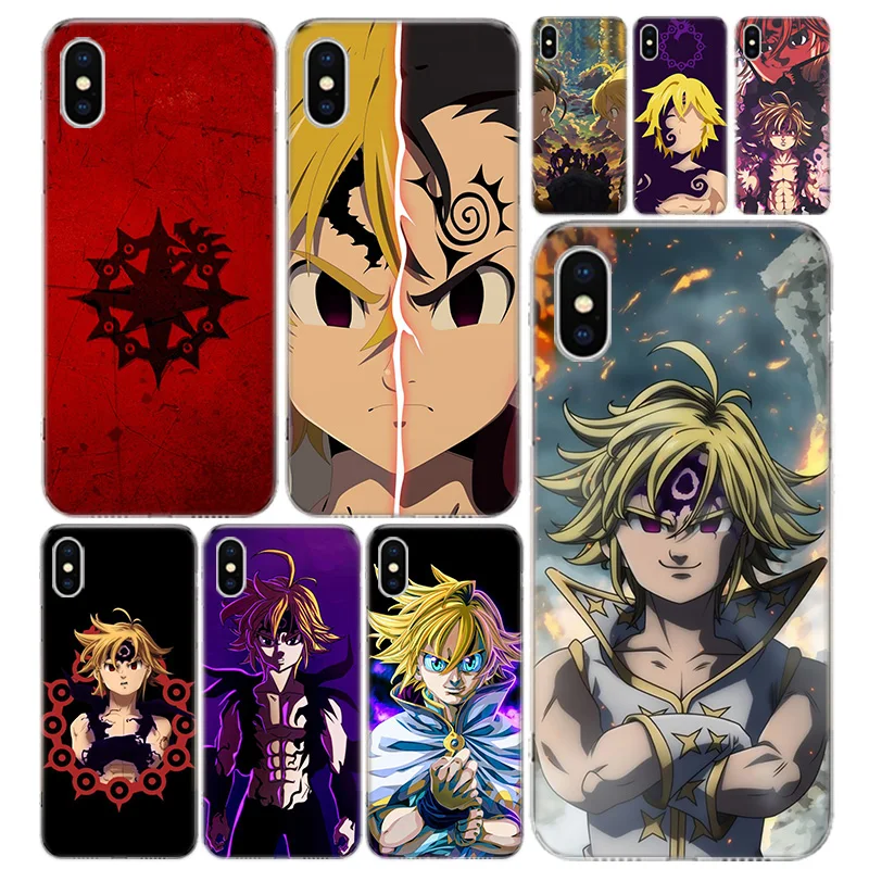Фелек семь смертных грехов аниме чехол для телефона Iphone 12 Mini Pro 11 7 8 6 6S Plus + X XS MAX XR 5
