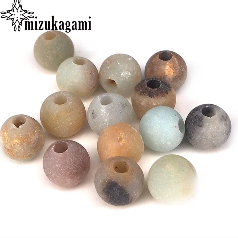 

Natural Stone Turquoise Beads 10mm Round Loose Beads 10pcs/lot For DIY Jewelry Making Finding Accessories