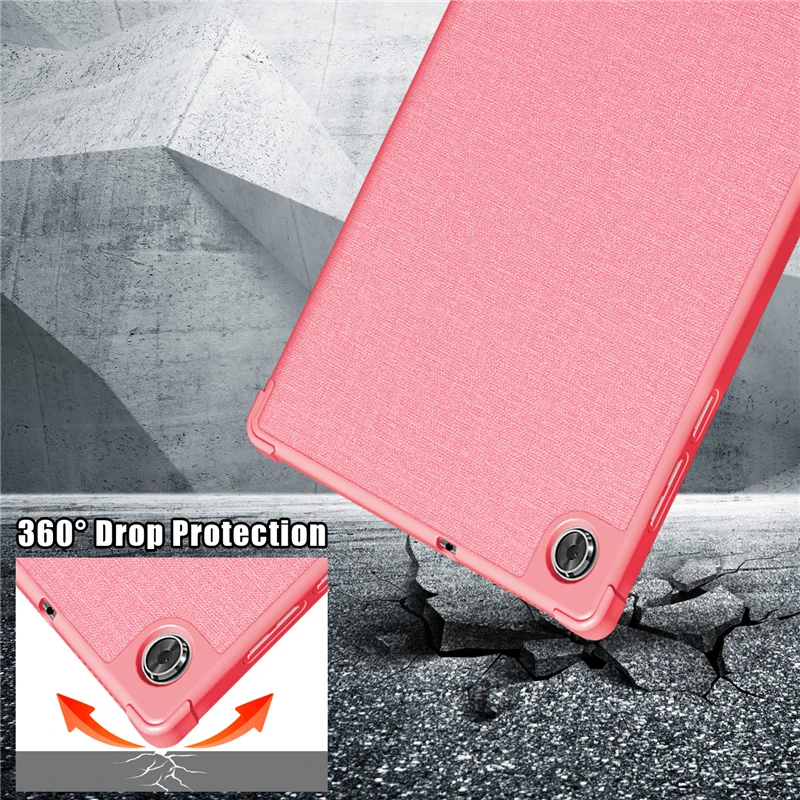 

For Lenovo Tab M10 HD 2nd Gen 10.1 inch TB-X306X TB-X306F Tablet Case, Standing Origami Slim Lightweight Shell Protective Cover