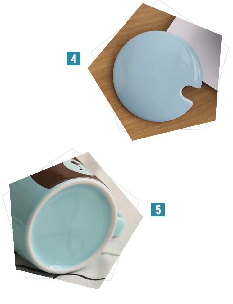 350 мл кружка стакана воды Кофе 1 шт. Новинка кофейная чашка Чай чашки милый