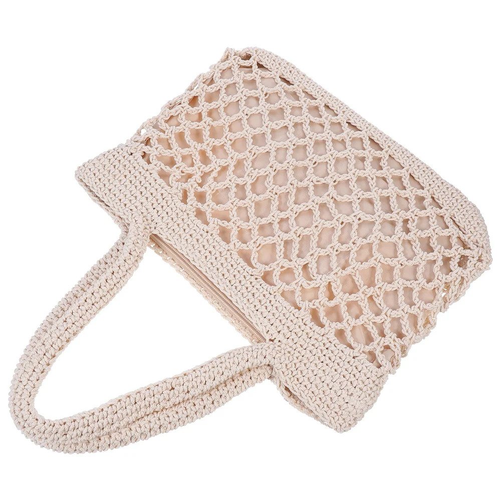 

Hand-crocheted Bag Shoulder Bags Large Capacity Bag for Girls