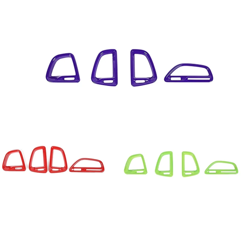 

Center Console Air Condition Outlet Vent Trim Accessories for Dodge Challenger 2015 2016 2017 2018 2019 2020