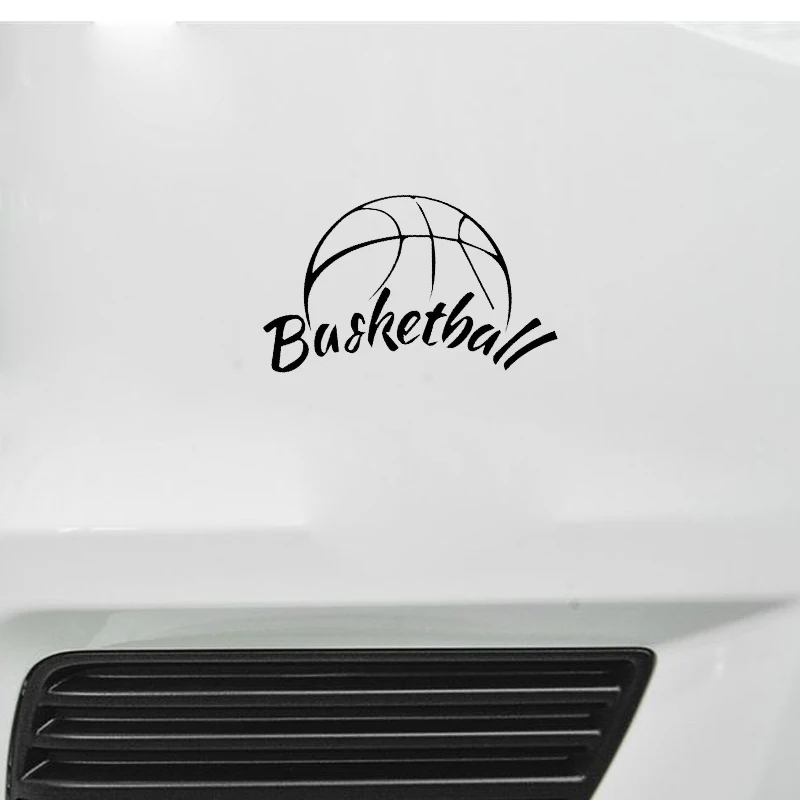 Автомобильные наклейки веселые игры в баскетбол модные ПВХ для украшения